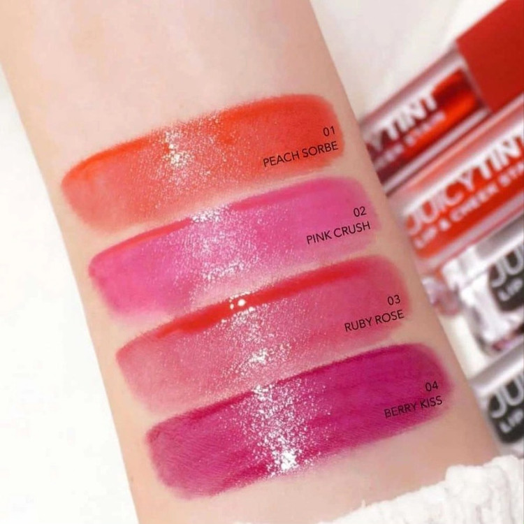 تینت لب و گونه مایع گلدن مدل Juicy Tint