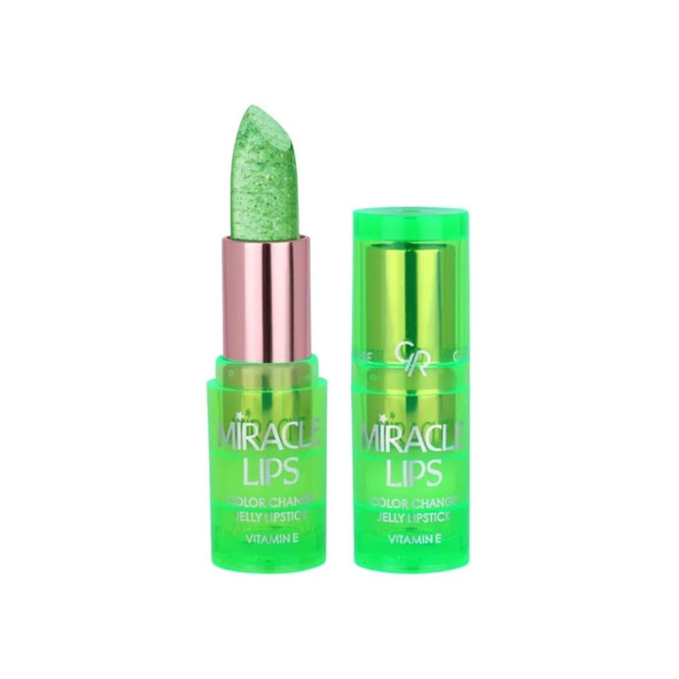 رژ لب ژله ای حرارتی گلدن مدل Miracle Lips