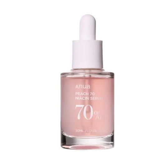 سرم هلو نیاسینامید آنوا مدل Peach Niacin 70%